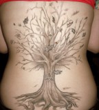 Funtastic Tree Tattoo Designs for Girls or Women