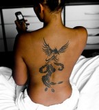 Hustler Tattoo Designs for Women