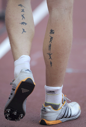 Athletes Tattoos Sports Tattoo Games for Men