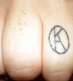 Dark Tower Tattoo Design on Ring Finger