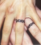 Outstanding Ring Finger Tattoo Design