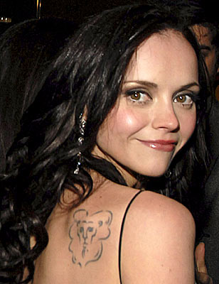 Lion Tattoo on Celebrity Shoulder