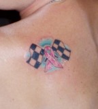 Racing Flag Tattoos