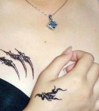 Nice Claws Chest-piece Tattoo Design for Women - Tattoos for Women