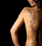 Unique Swirls and Flower Tattoo Design Ideas for Women (NSFW)