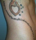 Beautiful Hip Love Tattoo Quotes For Girls