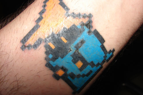 My First Gaming Tattoo