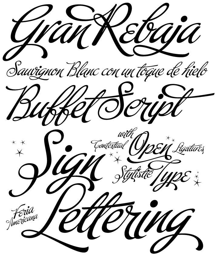 Buffet Script Type Veer Tattoo Script Font Maker Buffet