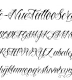 Vtc-Nue Tattoo Fonts Script