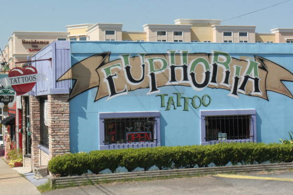 Tattoo Shop in Tallahassee Located At 522 West Gaines