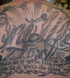 One Life Tattoo Custom Las Vegas