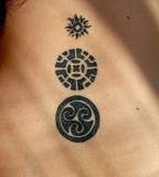 Simple Family Symbol Tattoos Pictures