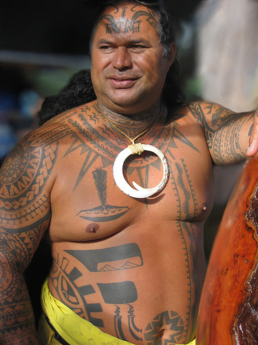 Tattooing Is Their Life on people Traditional Hawaii