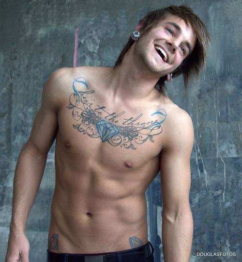 Boy Hot Indie Piercings Smile Tattoos