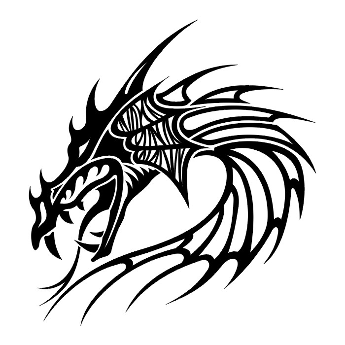 Head Dragon Tattoos Designs For Men