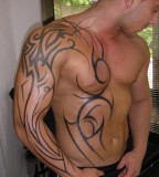 Simple Tribal Tattoo Designs For Men