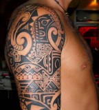 Full Tribal Tattoo Designs For Men