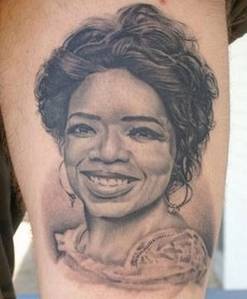 Oprah Theme Sleeve Tattoo Design