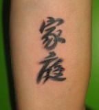 Chinese Characters Tattoos Design