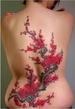 Amazing Cherry Blossom Tattoo Designs for Women