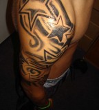 New Graffiti 2012 Shooting Star Tattoo Design Picture