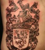 Awesome Tattoo Design - Coat of Arm Tattoos And Family Crest Tattoos