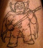 Tattoo Tuesday Radiohead Maniacs Mole Man & Art