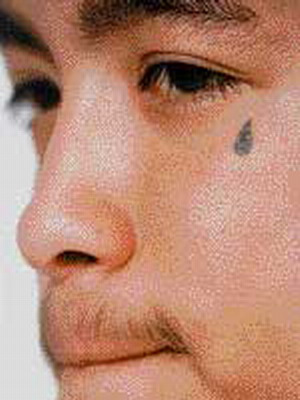 Simple Teardrop Tattoo Design Ideas