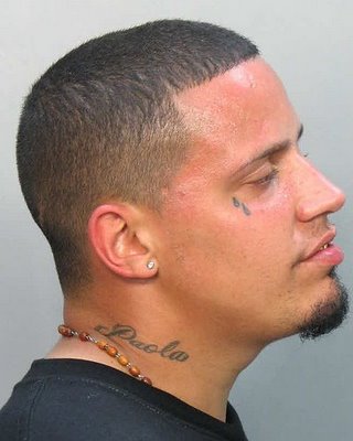 White Guy Teardrop Tattoos And Piercings