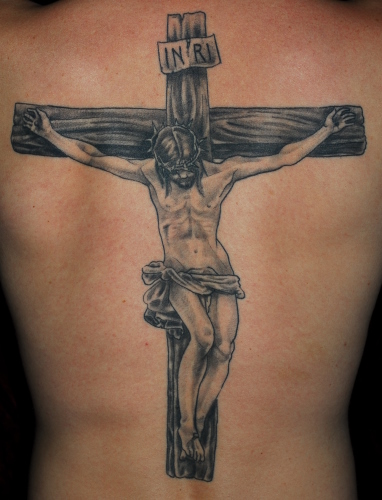 Tattoo Cross, Bible And Christian Verses