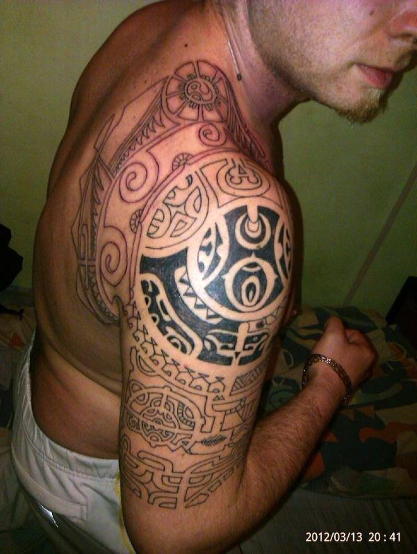 Groovy Tribal Arm Tattoos Slodive for Men