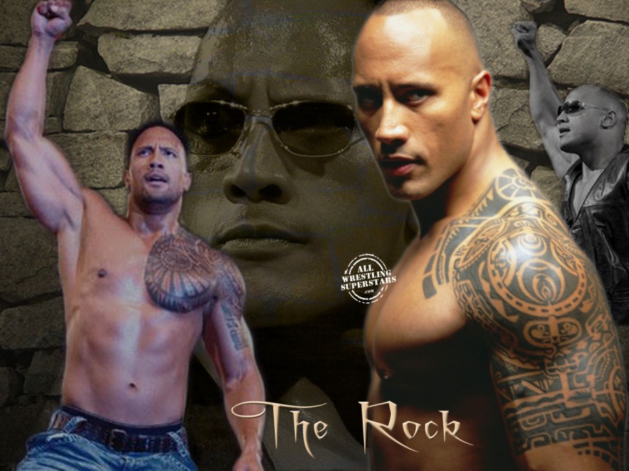The Rock Tattoo Chest