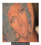 Nicki Minaj Tattoo Design Idea 05