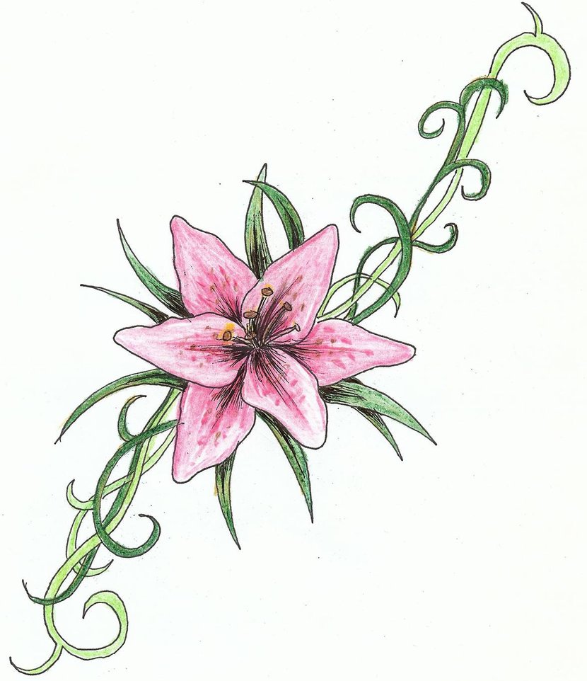 Tattoo Lily Of The Valley Designs