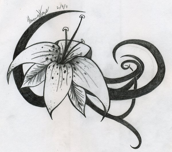 Tiger Lily Tattoo By Shadahazen On Deviantart Free Download