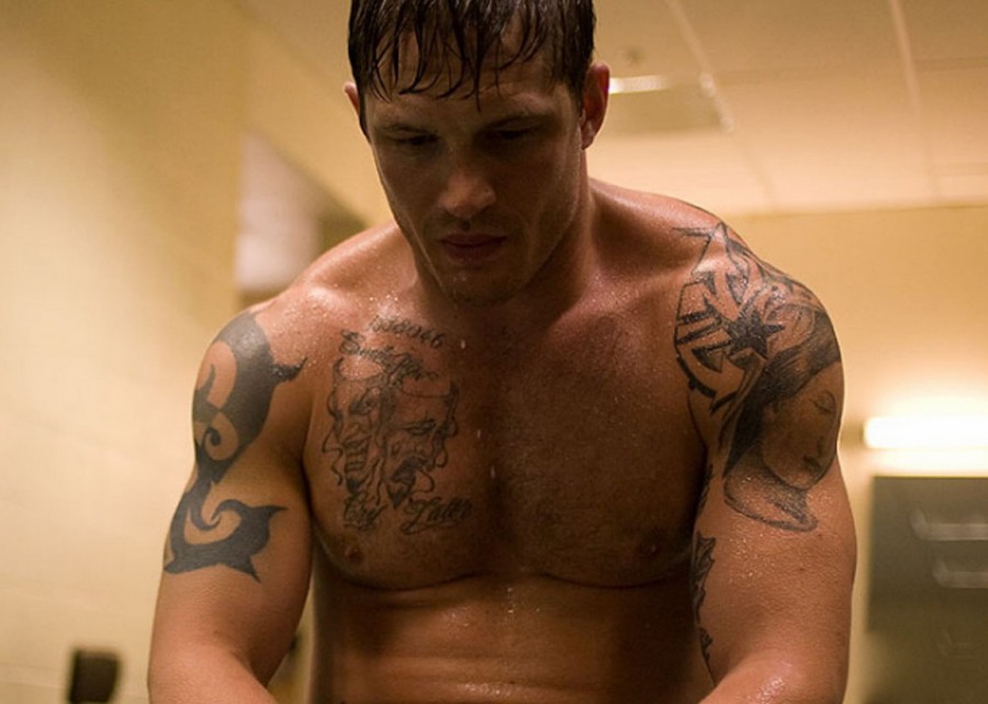 Tom Hardys Tattoos In Warrior Movie