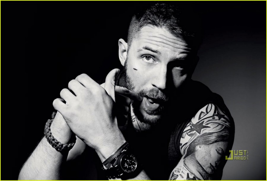 Tom Hardy Dazed And Confused Pose with Left Arm Tattoo