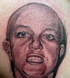 Baldy Mom Tattoo