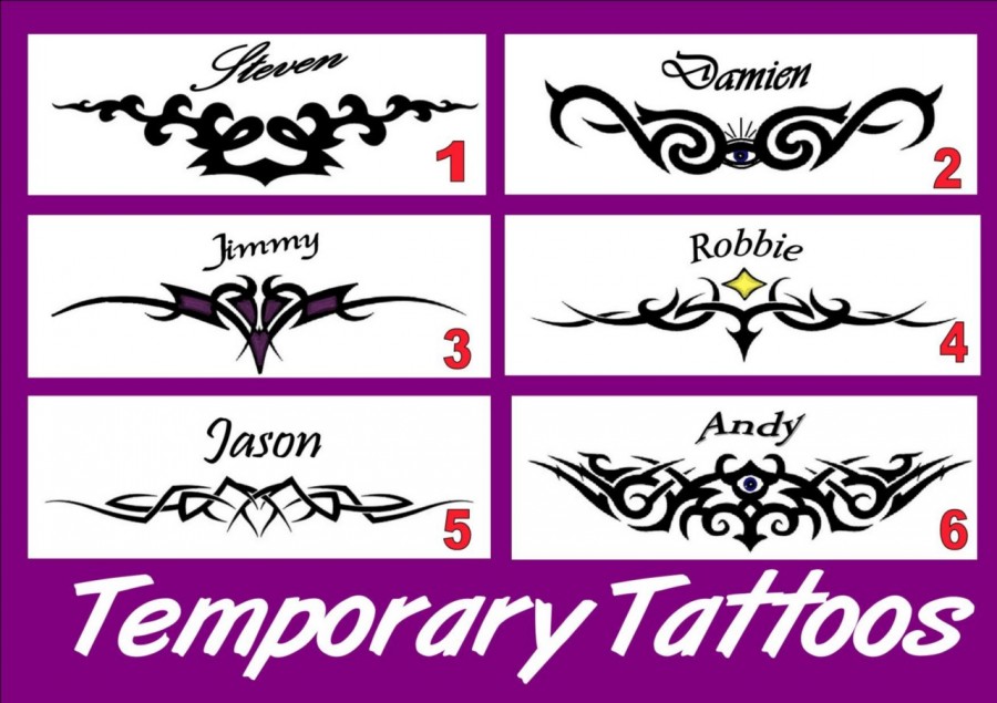Stylish Tribal Tramp Stamp Temporary By Nzace