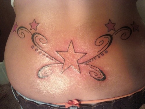 Tramp Stamp Tattoo Picture With Marvelous Design