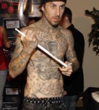 Awesome Travis Barker Tattoos View