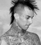Taunting Funny Tattoos Of Travis Barker