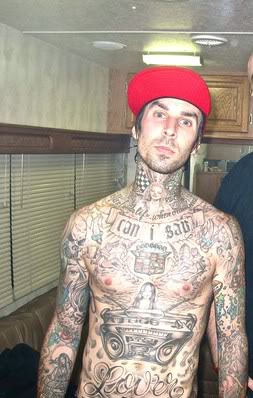 Travis Barker Tattoos Picture
