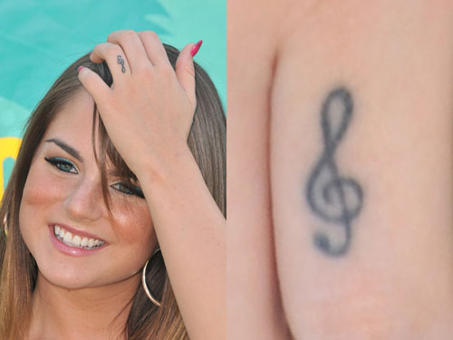 Treble Clef Tattoos and Meanings by Jojo Levesques