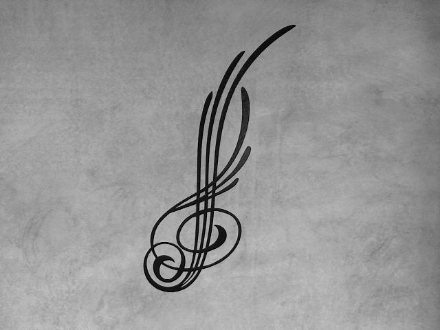 Elegant Small Treble Clef Tattoo for Women and Men
