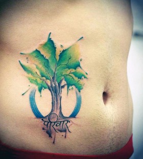 tree tattoo for men