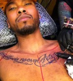 Miguel New Chest Tattoo