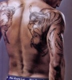 Trey Songzs Upper Arm and Shoulder Tattoos
