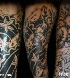 Tiger Lower Arm Sleeve Tattoo
