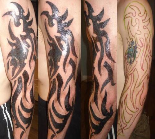 Tribal Sleeve Tattoo: From Start to End